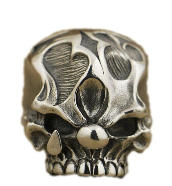 skull jaw ring