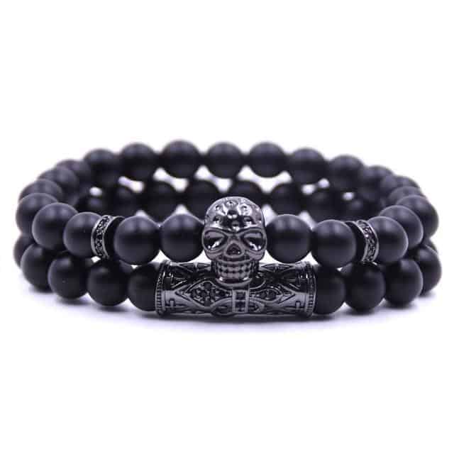 Skull King Bead Bracelet | Skull Action