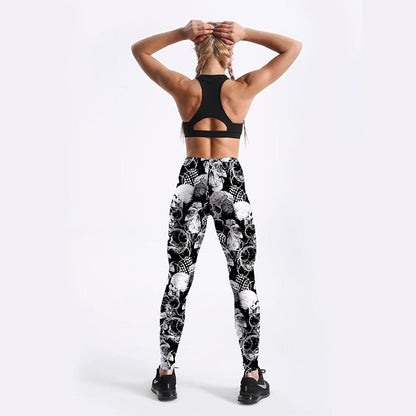 Skull Leggings For Ladies | Skull Action