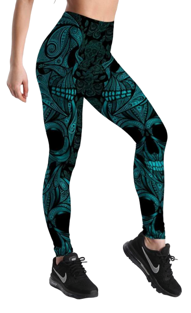 Skull Leggings Workout