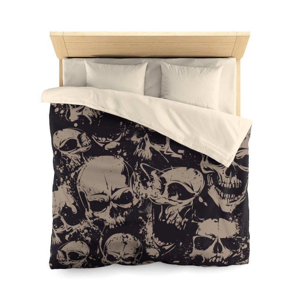 skull-pattern-bedding