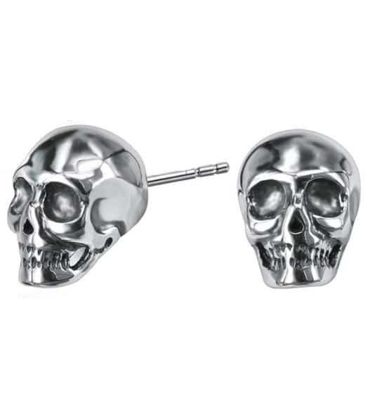 Skull Pierced Earrings