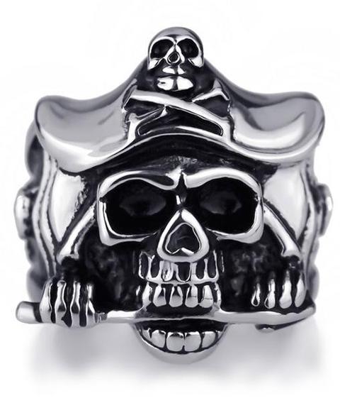 Skull Pirate Ring | Skull Action