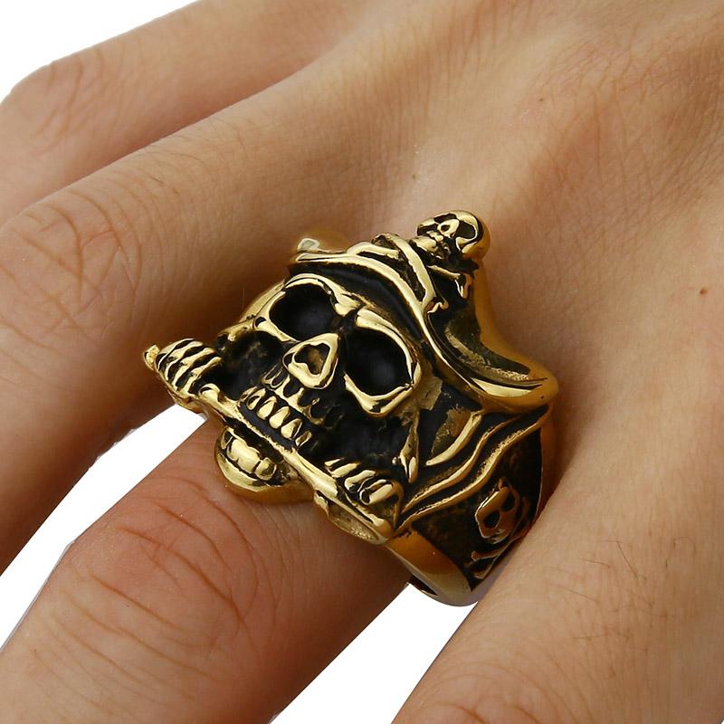 Skull Pirate Ring | Skull Action