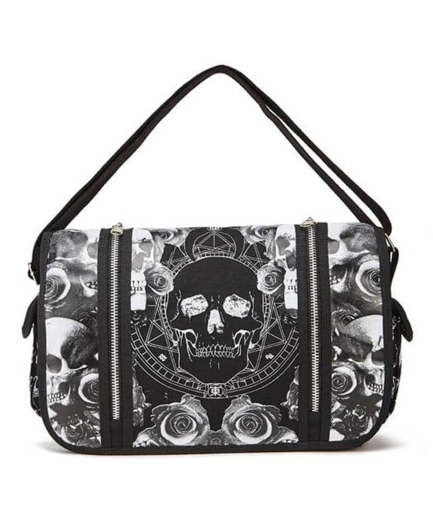 Skull Print Bag