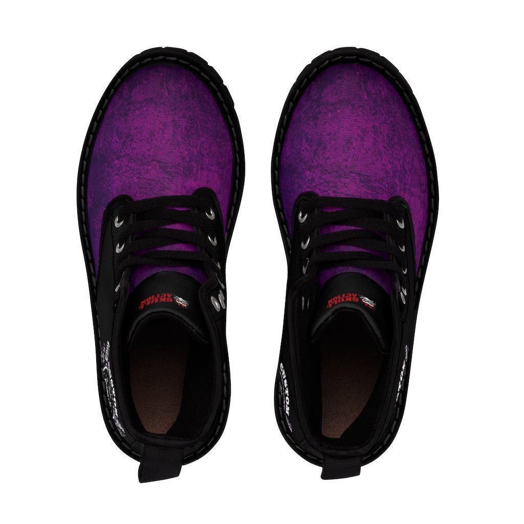 skull-purple-boots-design