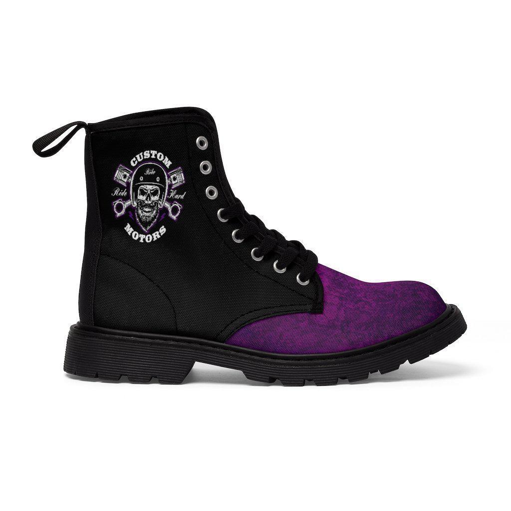 skull-purple-boots-womens