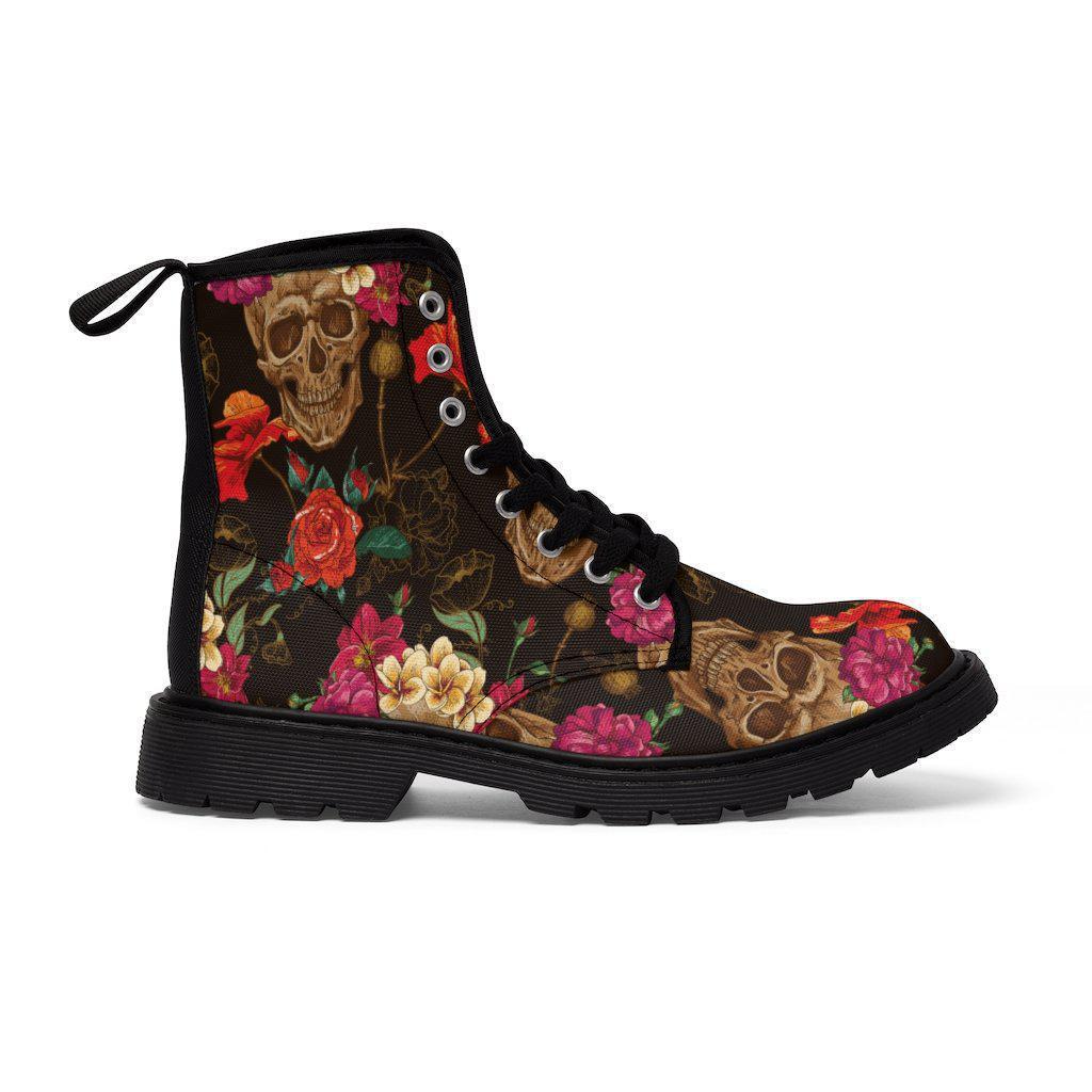 skull-rain-boots-womens-flowers