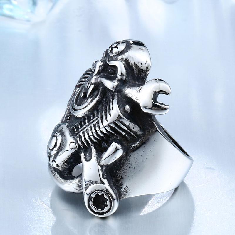 Skull Ring Biker | Skull Action