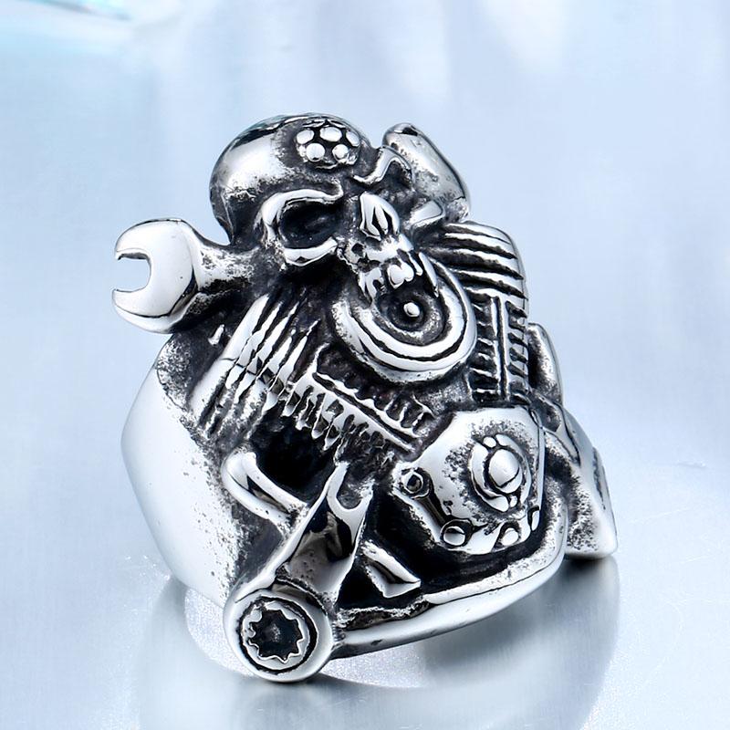 Skull Ring Biker | Skull Action