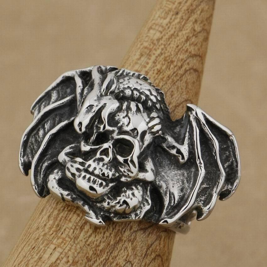 Skull Ring Flying Dragon | Skull Action