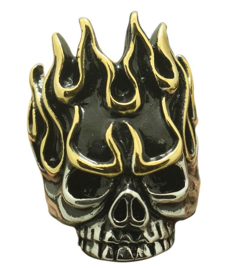 Skull Ring Into The Fire