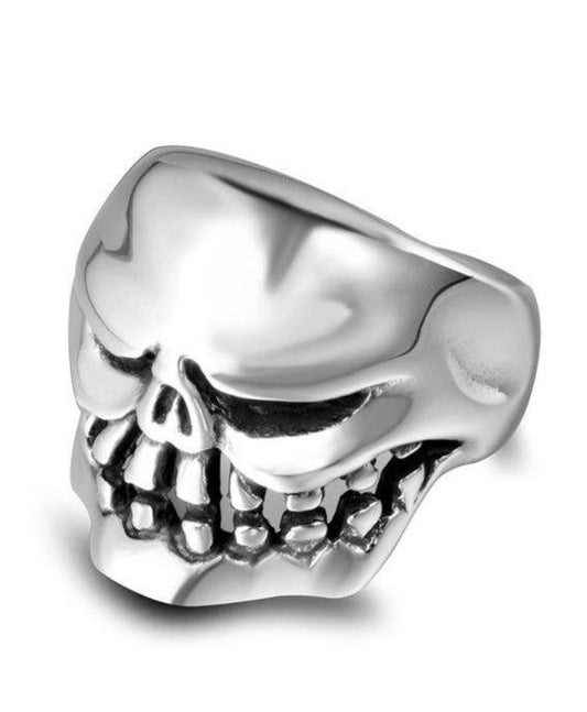 skull ring large