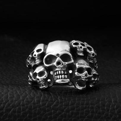 Skull Ring Steel | Skull Action