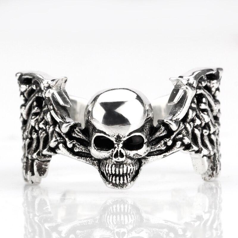 Skull Ring With Wings | Skull Action