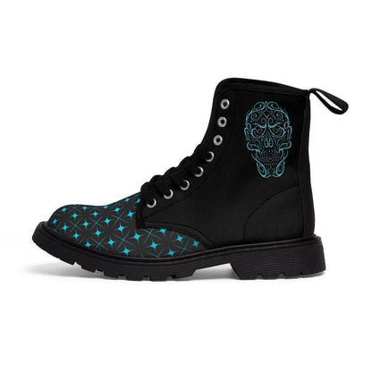 skull-rubber-boots