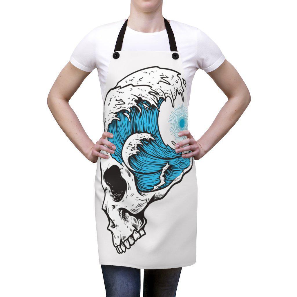 skull-stylist-apron-blue