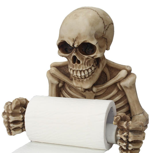 Skull Toilet Paper Holder