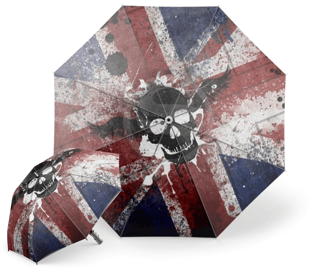 Skull Umbrella UK