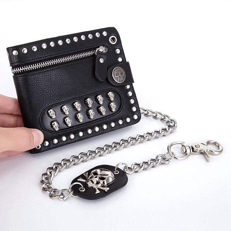 Skull Wallet with Chain | Skull Action