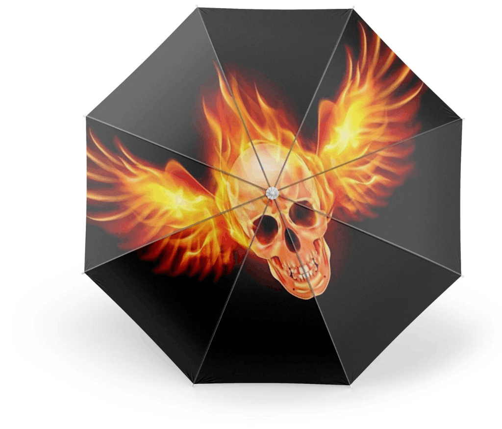 Skull Wing Umbrella | Skull Action
