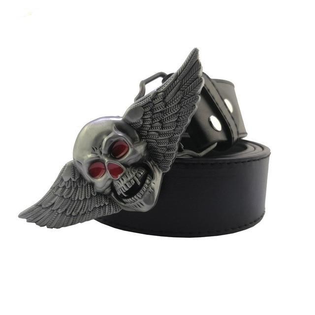 skull-with-wings-belt-buckle