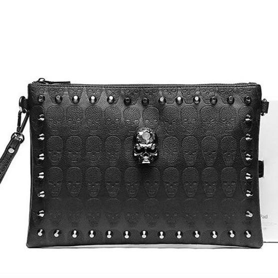 Small Black Skull Bag