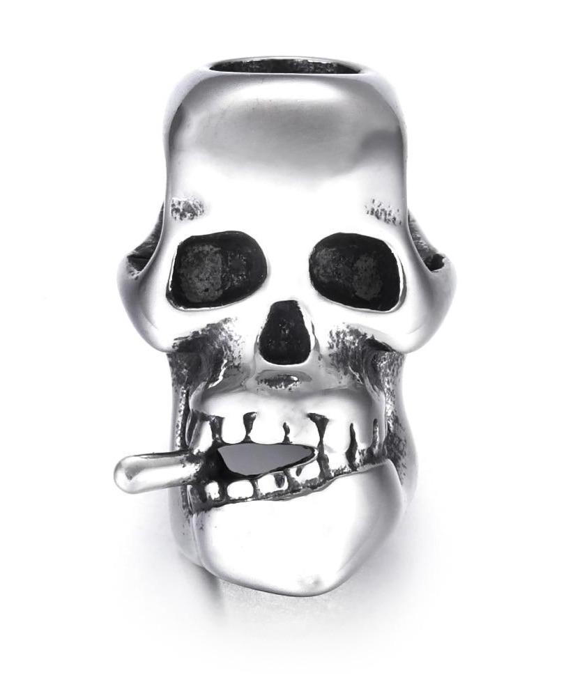 Smoking Skull Beads