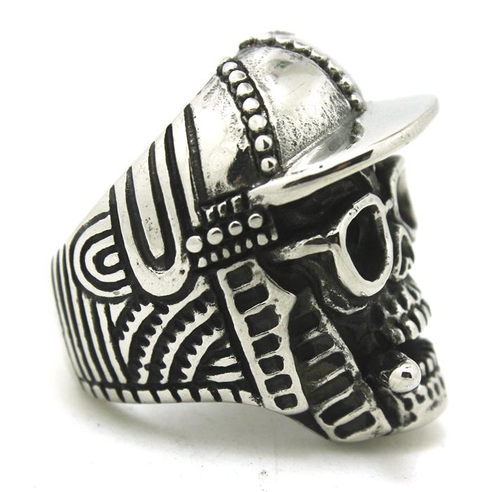 Smoking Skull Ring | Skull Action