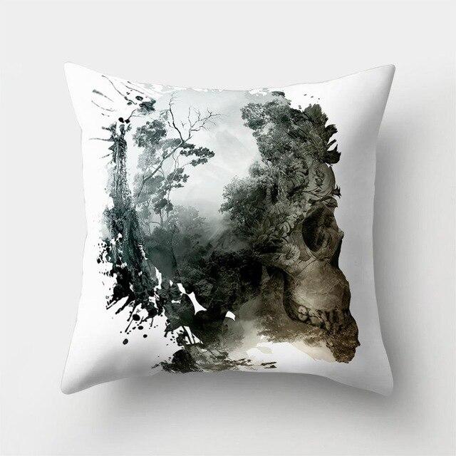 Sombra Skull Pillow