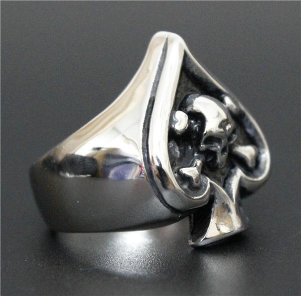 Spade Skull Ring | Skull Action