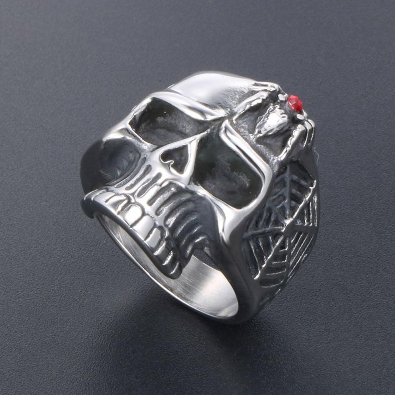 Spider Ring Halloween | Skull Action