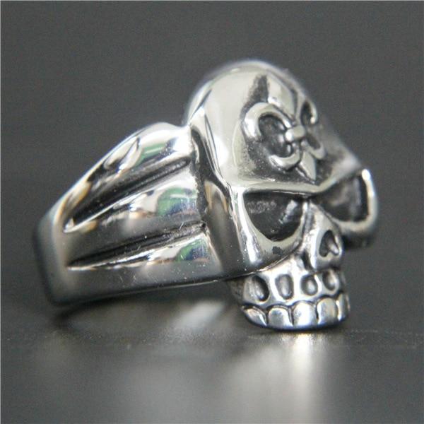 Stainless Skull Ring | Skull Action