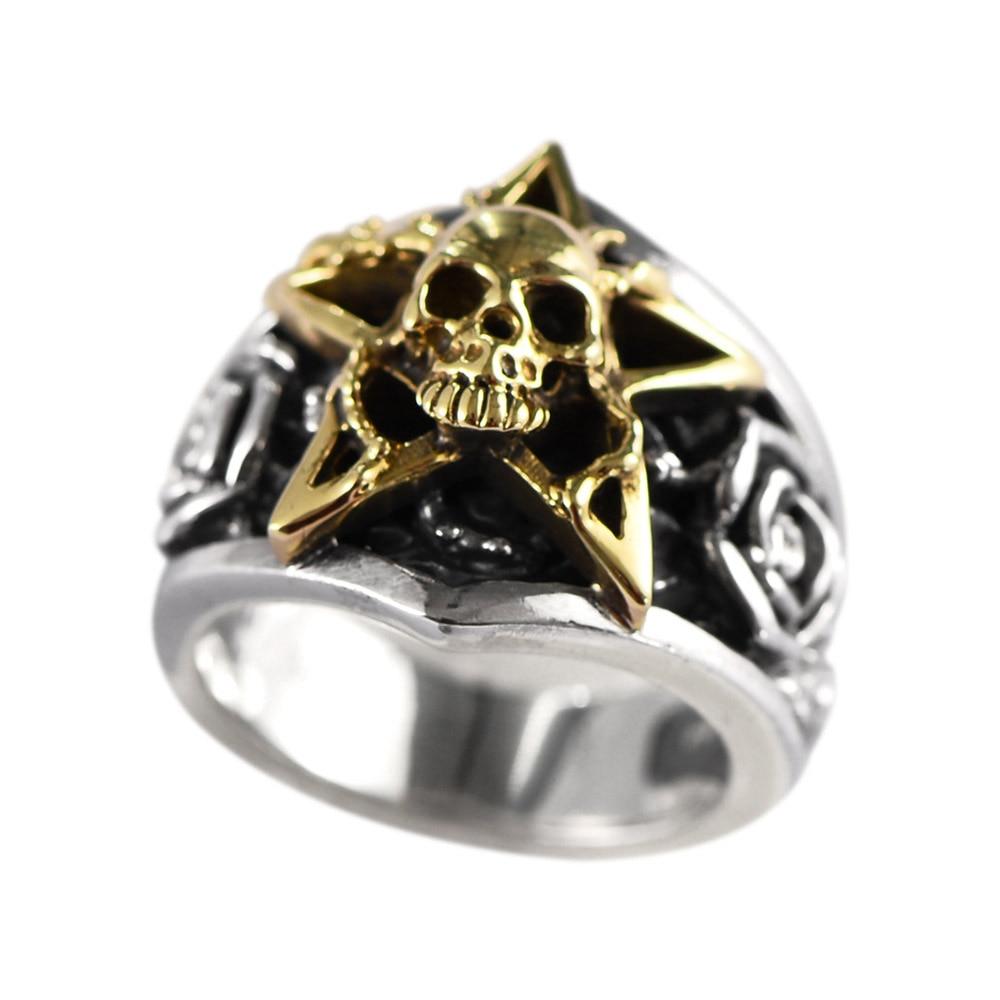 Star Eyes Skull Ring | Skull Action