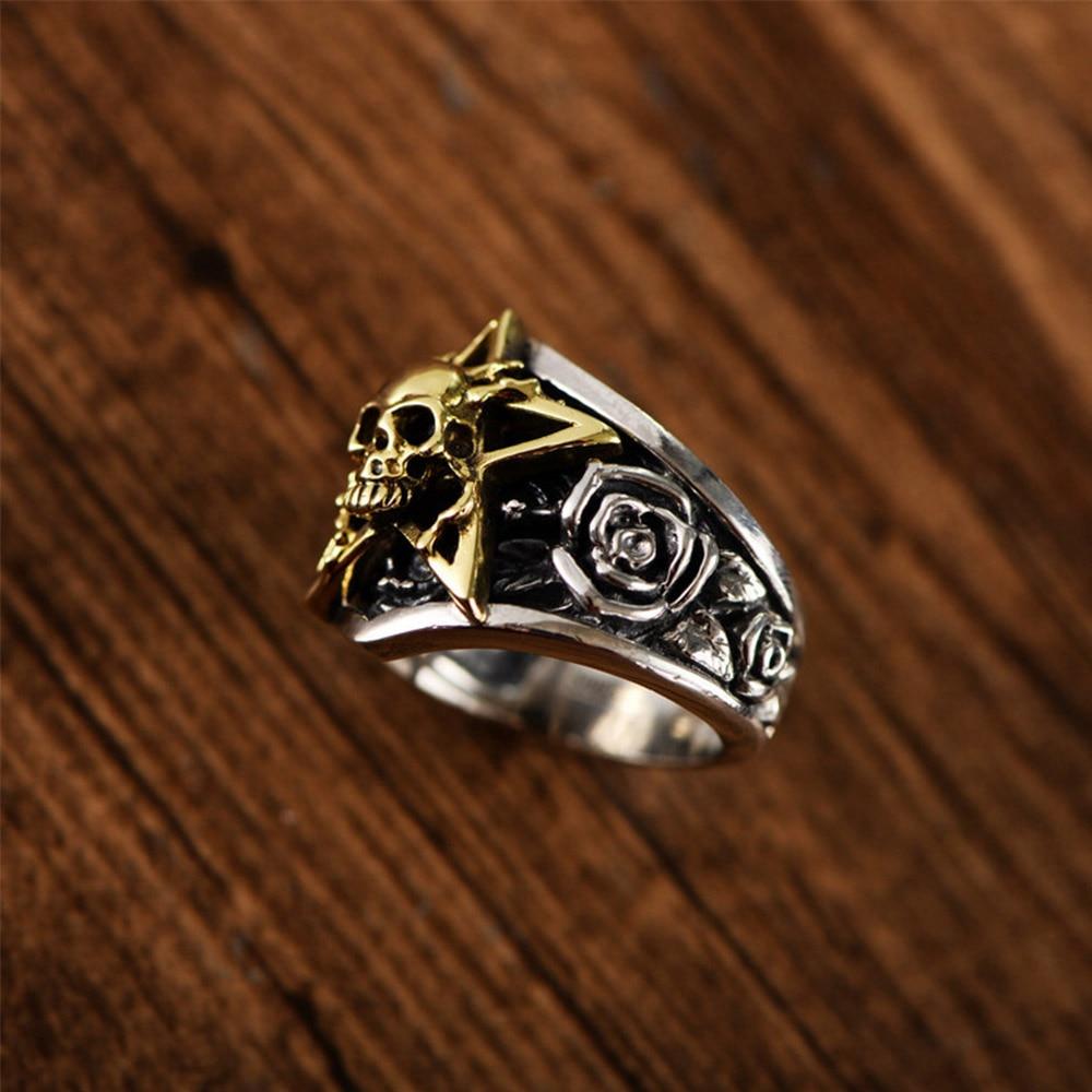 Star Eyes Skull Ring | Skull Action