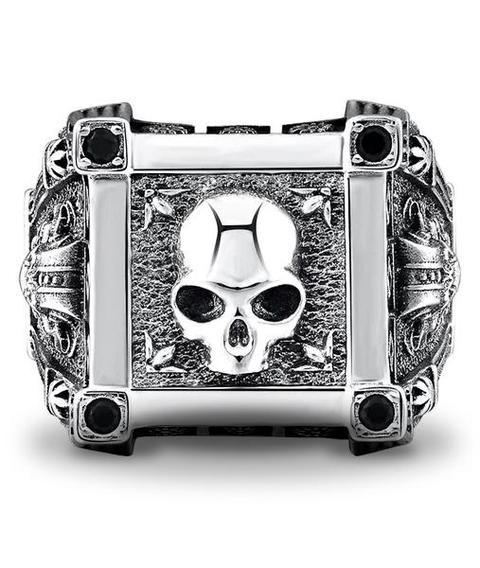 sterling silver pirate rings