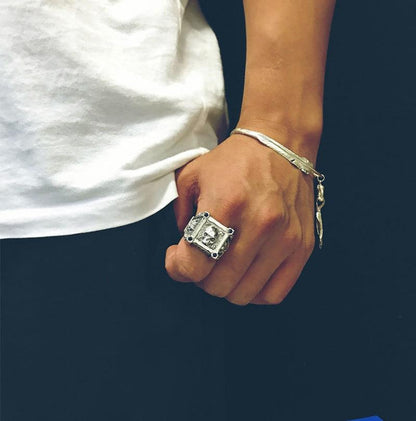 Sterling Silver Pirate Rings | Skull Action