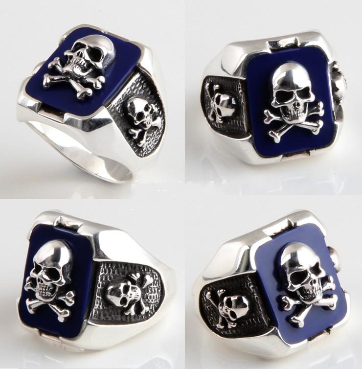 Sterling Silver Pirate Skull Ring | Skull Action