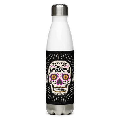 sugar-skull-water-bottle