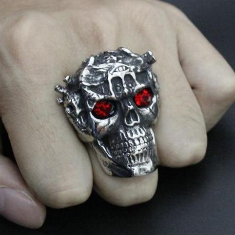 Terminator hot sale skull ring