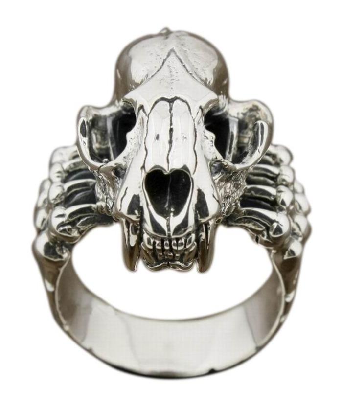 Tiger Eye Skull Ring | Skull Action