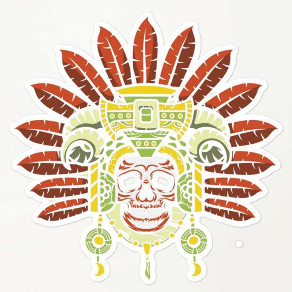 tribal-skull-stickers