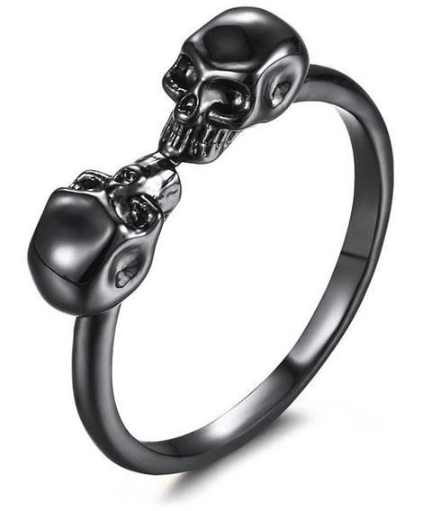 Twin Skull Ring | Skull Action