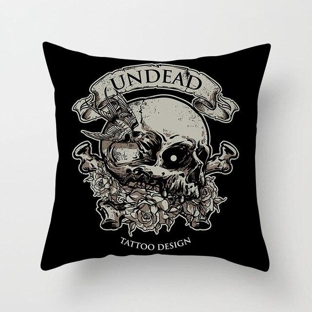 Undead Skull Pillow