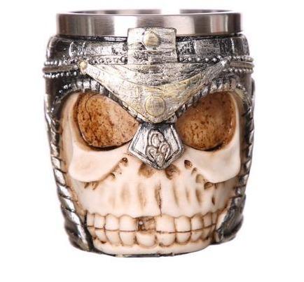 Viking Skull Beer Mug