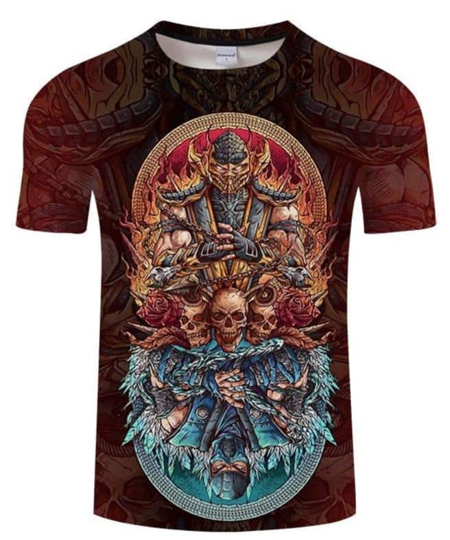 Viking Skull Tee Shirt