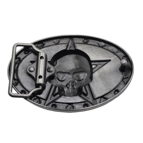 Vintage Skull Belt Buckle | Skull Action