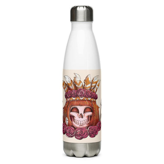 water-bottle-skull-and-rose
