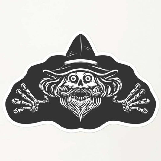 wizard-skull-stickers