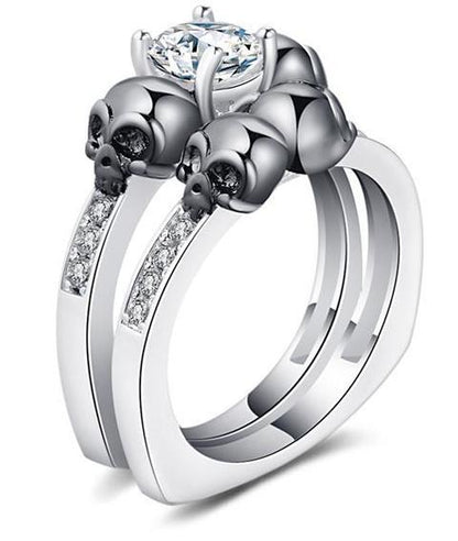 womens gothic engagement rings